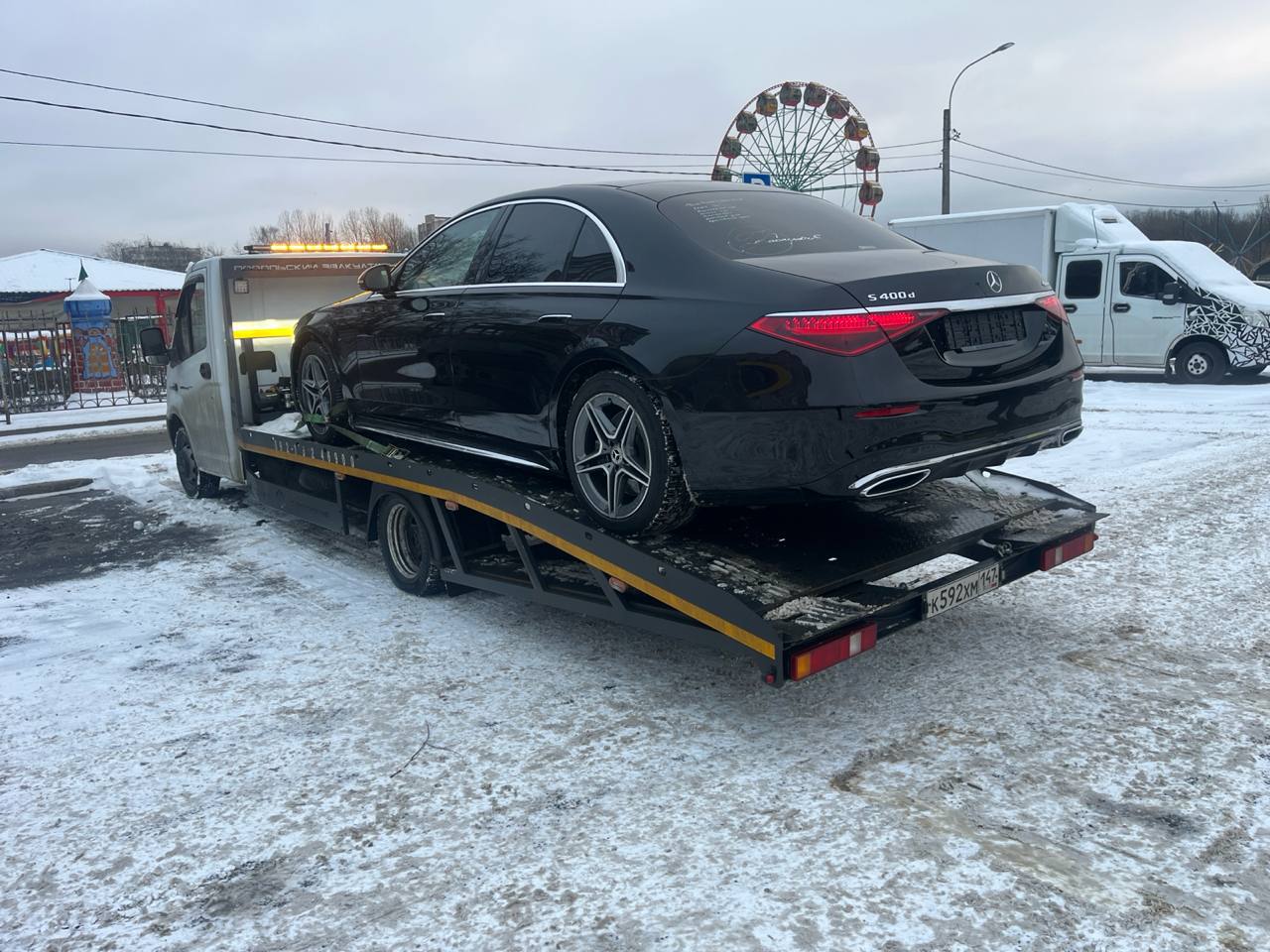 Застревание в снегу