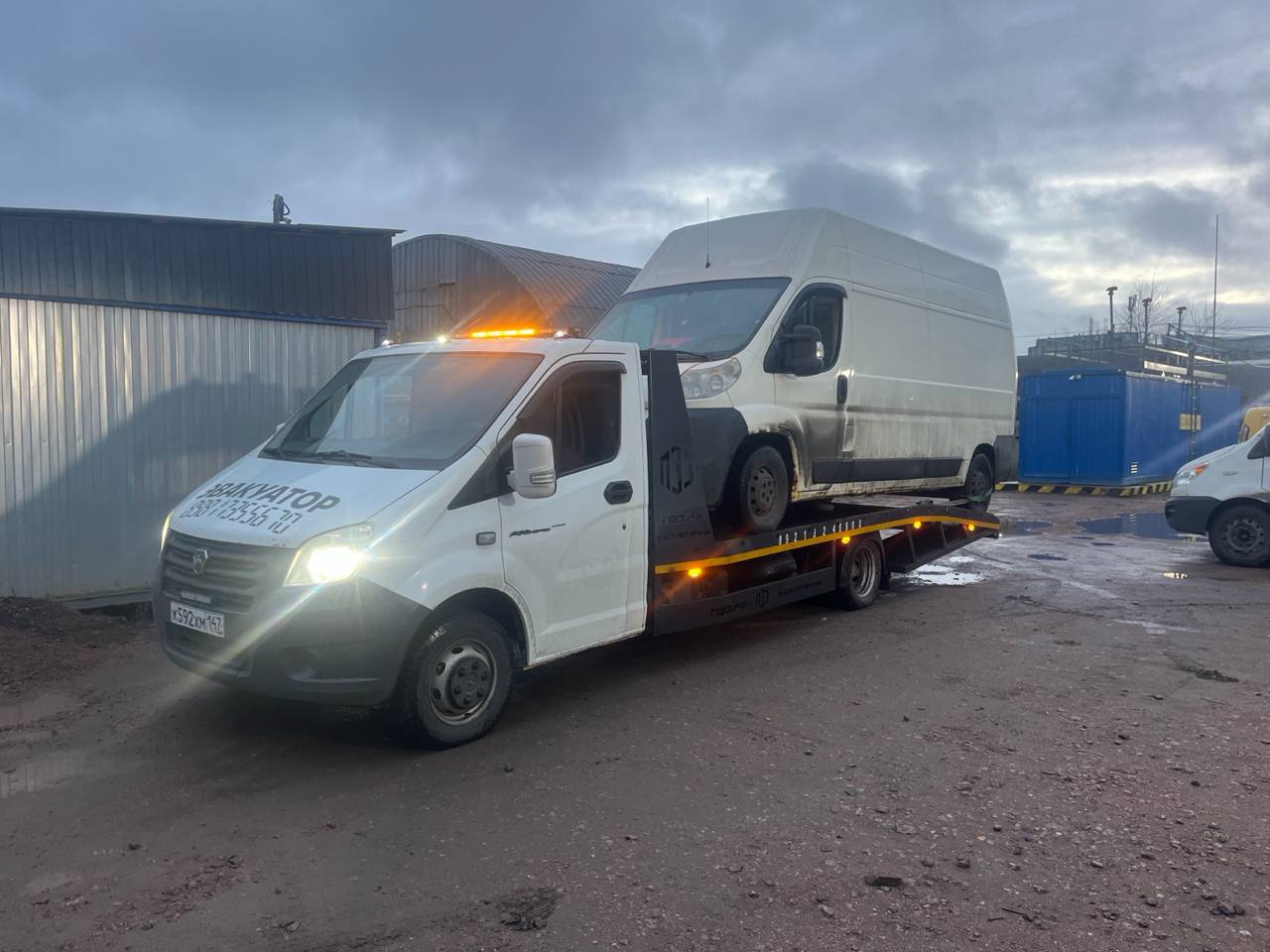 Перевозка минивэна